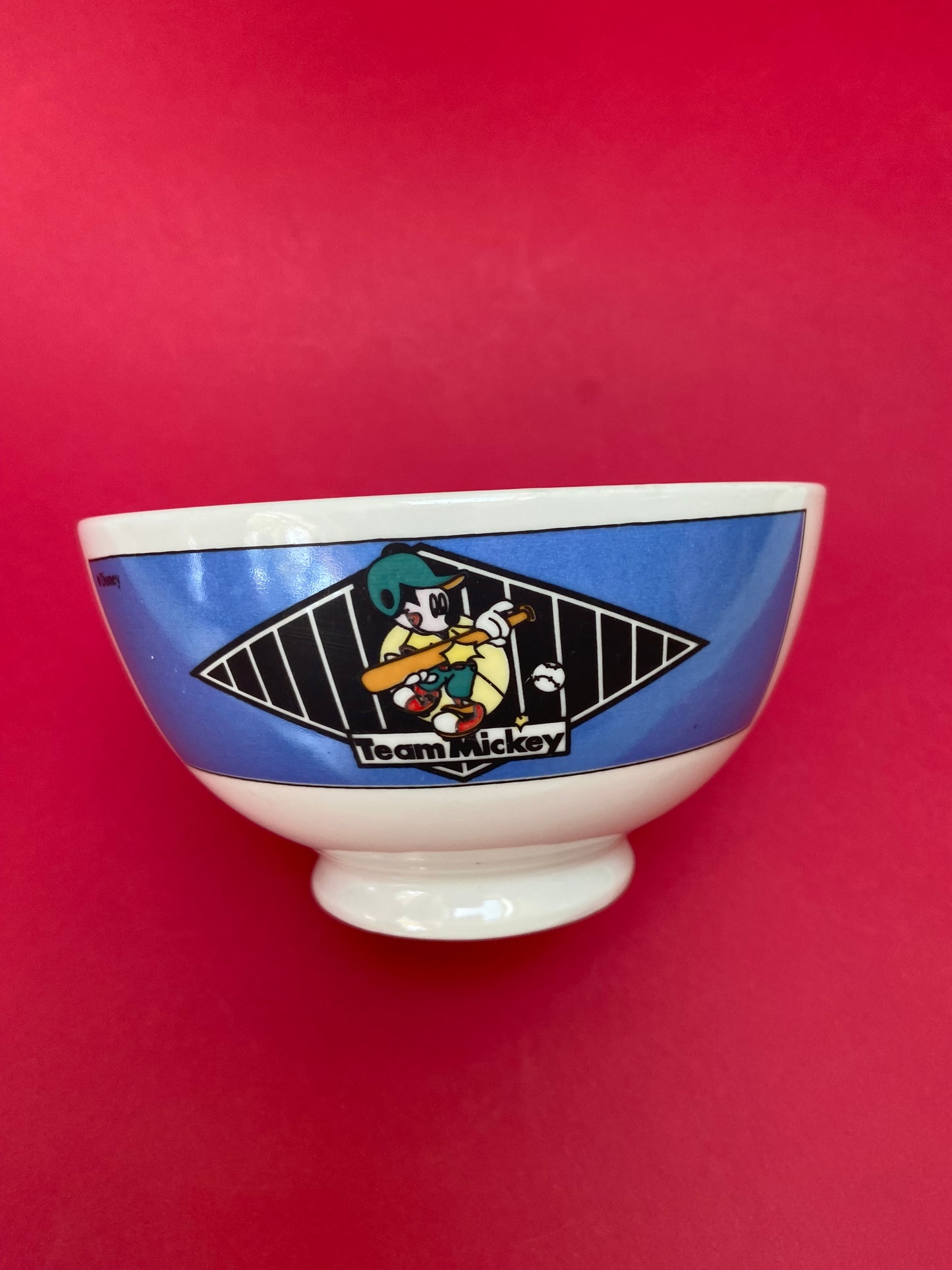 Large TEAM MICKEY bowl