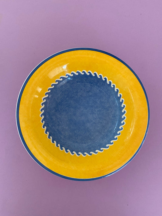 BLUE/YELLOW deep plate