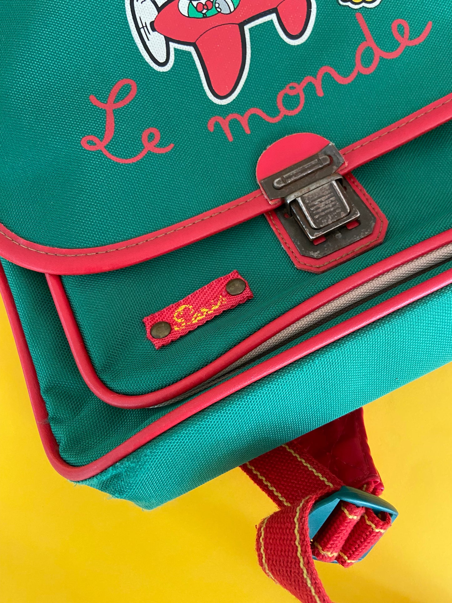 BABAR vintage nursery school bag