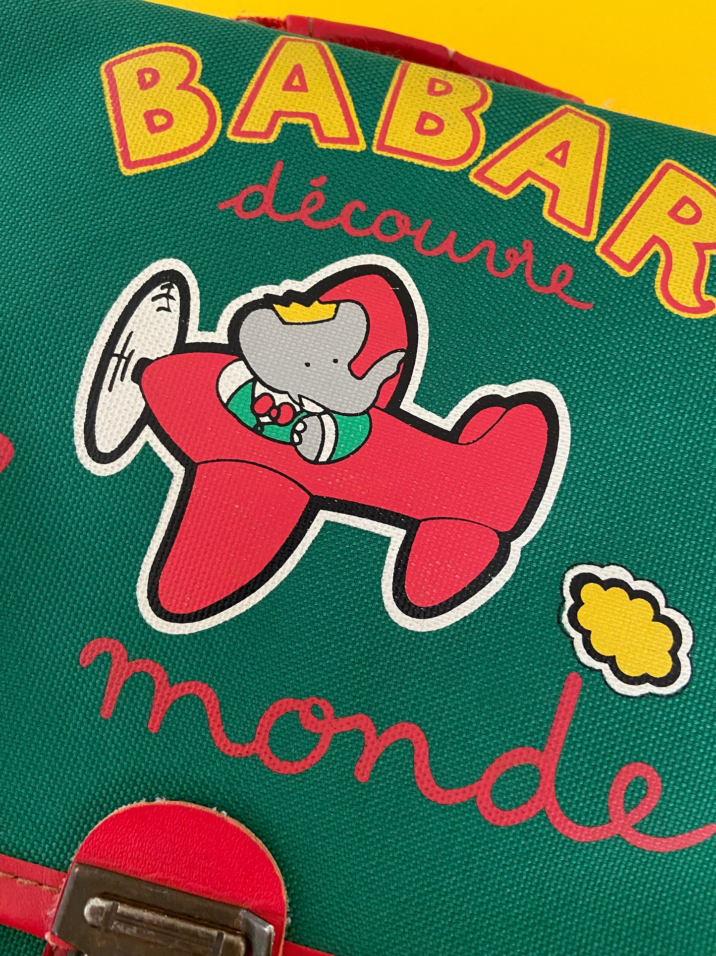 Cartable maternelle vintage BABAR