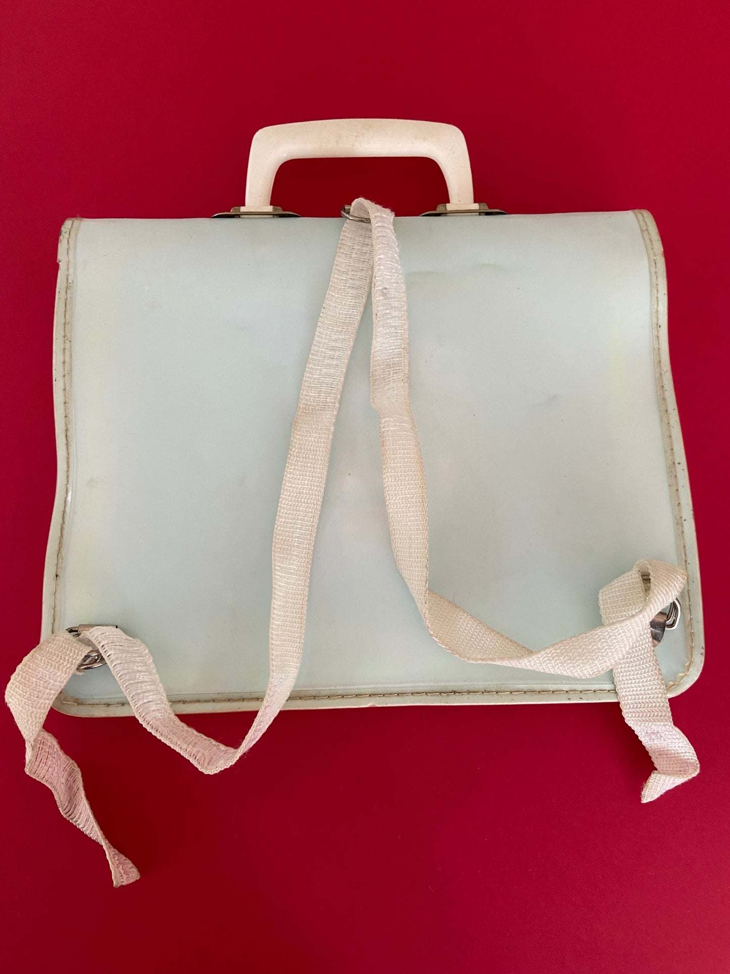 Vintage schoolbag for kindergarten LOVE