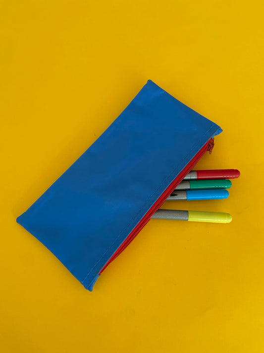 Petite trousse d’école BLEU/ROUGE