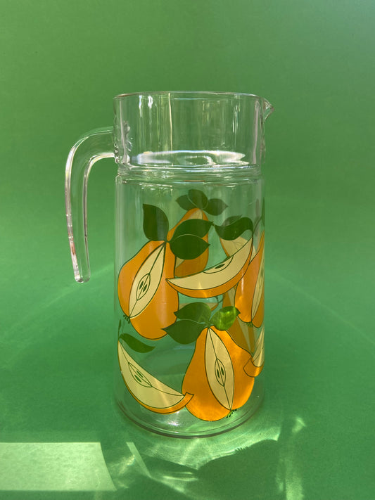 Juice carafe with PEAR motif