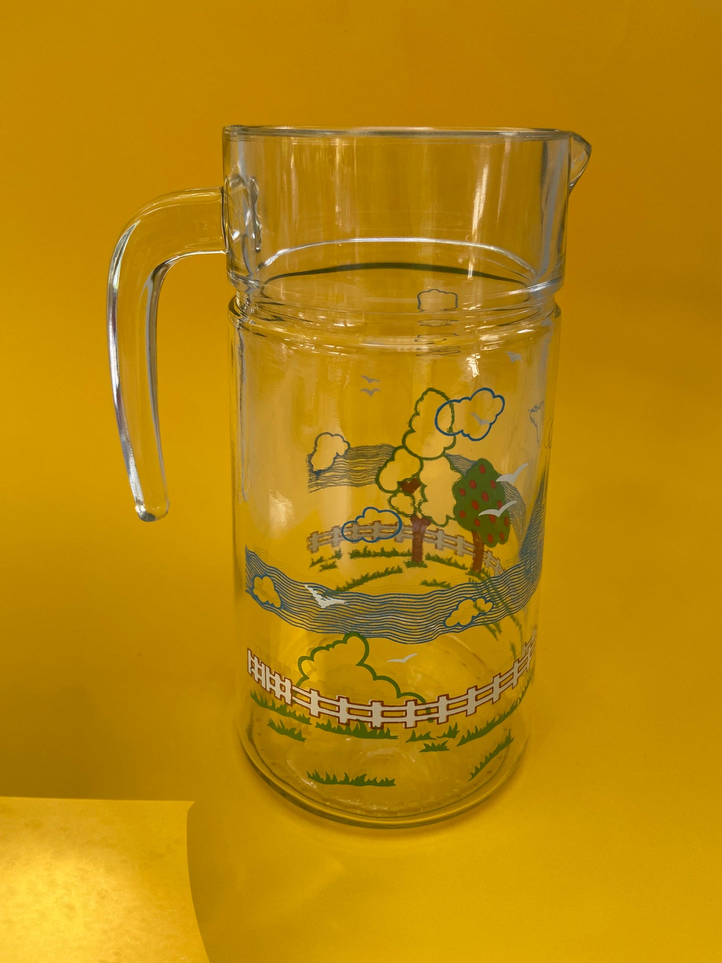 Carafe/pichet motif CAMPAGNE