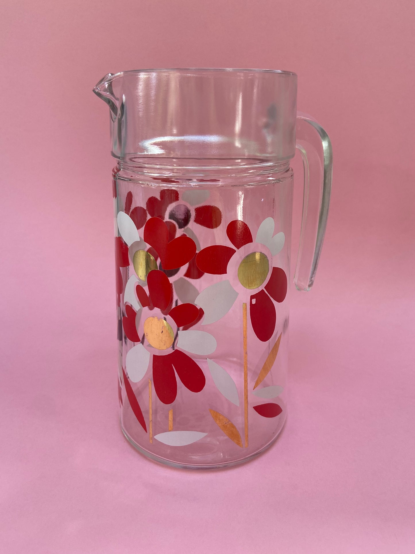 Carafe/pichet motif FLOWER