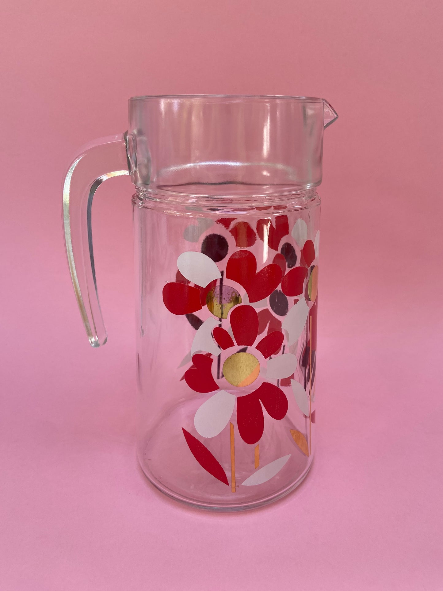 Carafe/pichet motif FLOWER