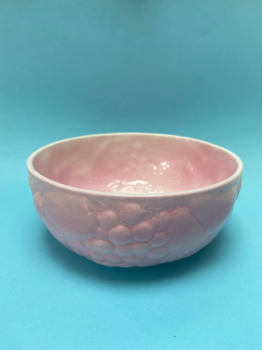 Candy Pink Barbotine Salad Bowl