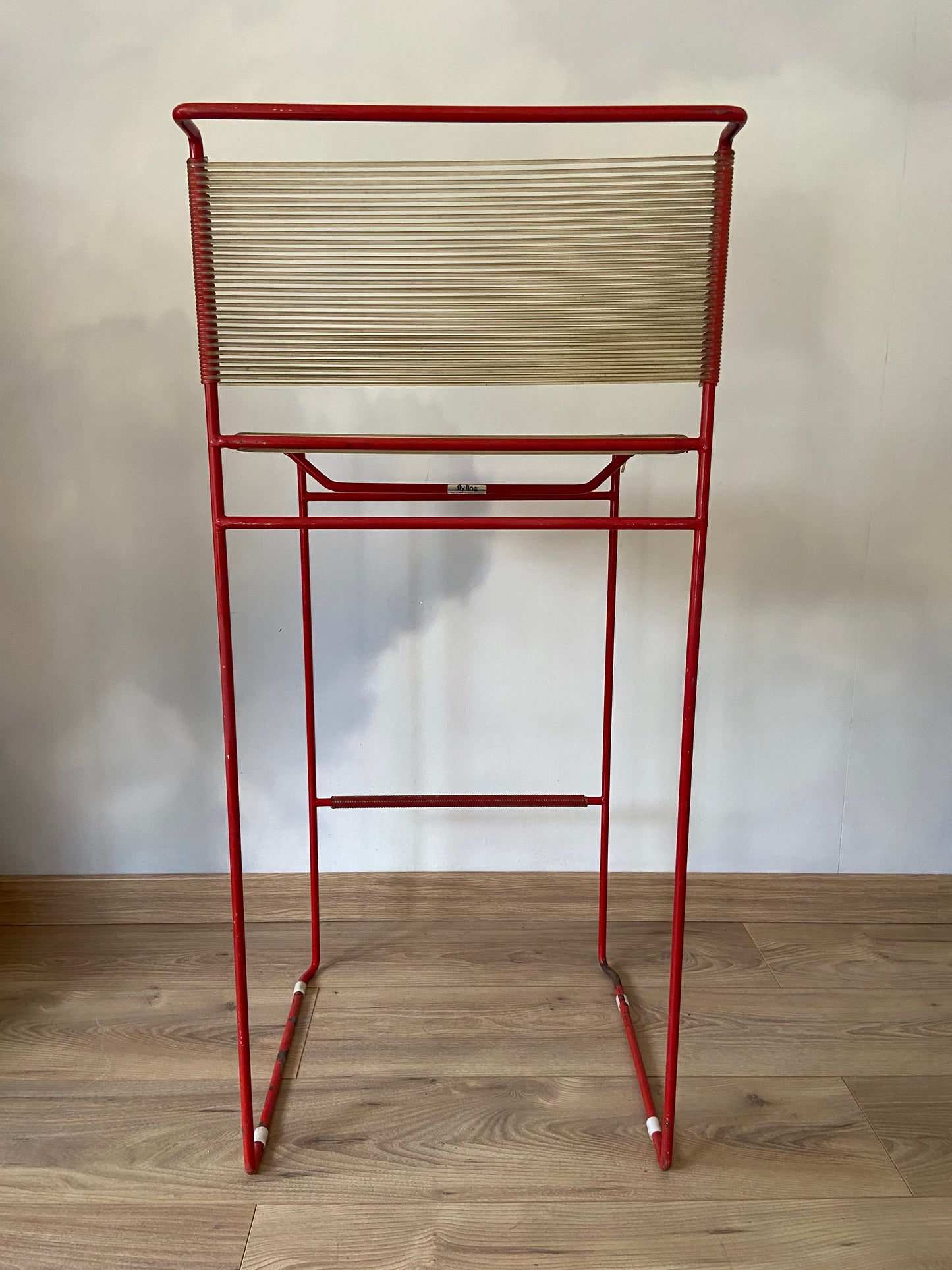 Tabouret vintage Spaghettis FLY LINE Italy années 70