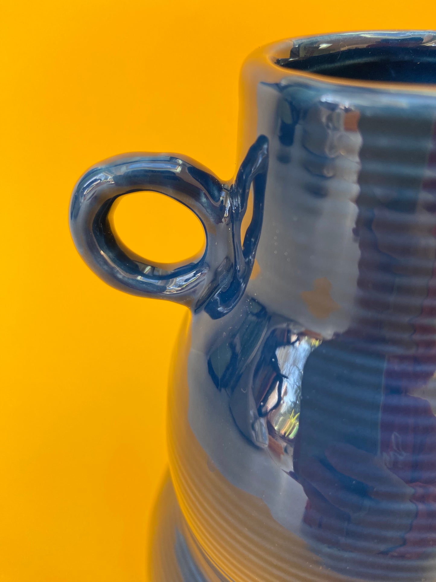 Vase céramique BLEU