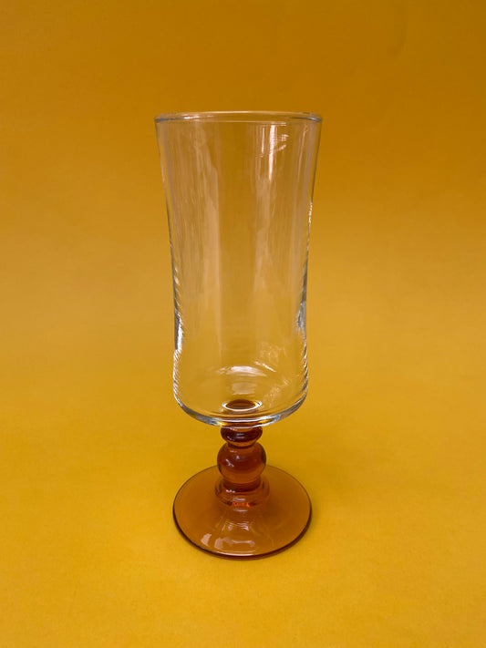 LUMINARC Amber Footed Champagne Flute