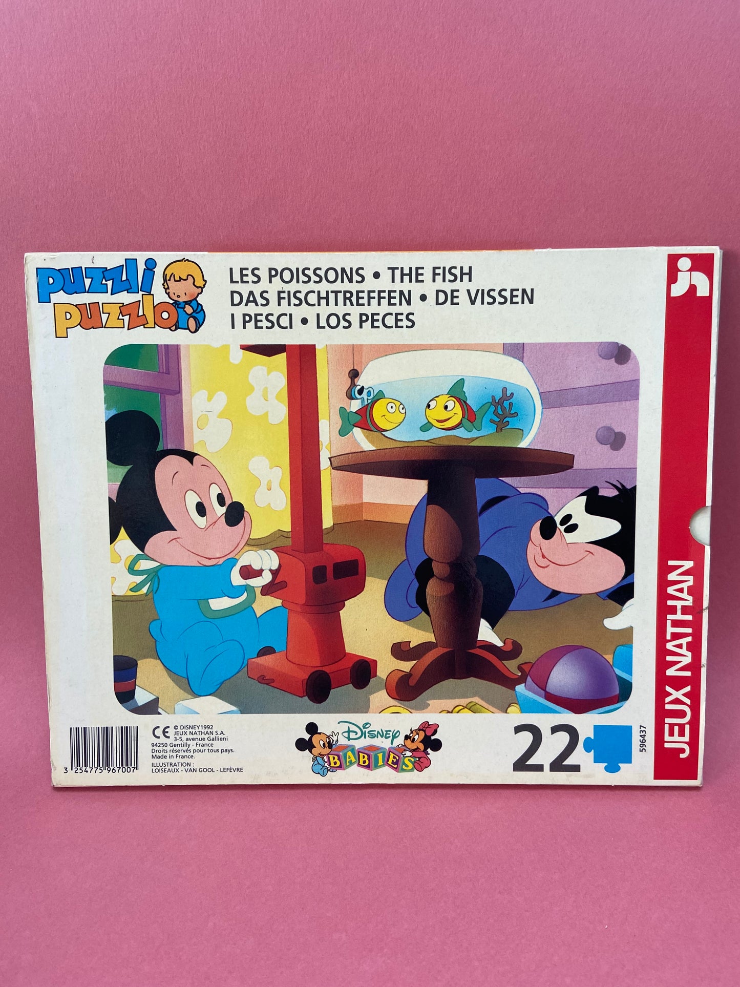 Puzzle Nathan Disney babies Neuf