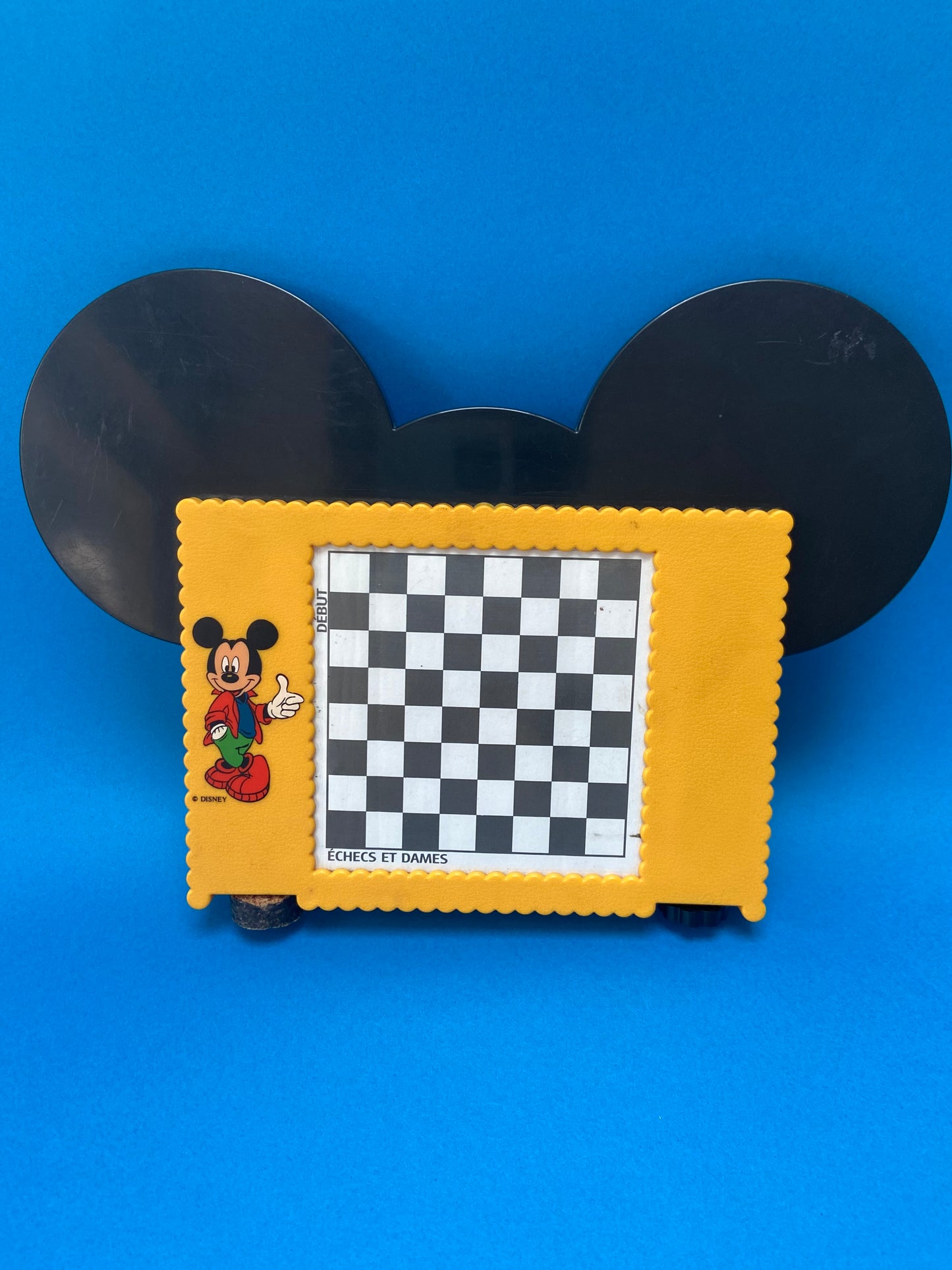 Mini mallette de jeux de voyage Mickey vintage