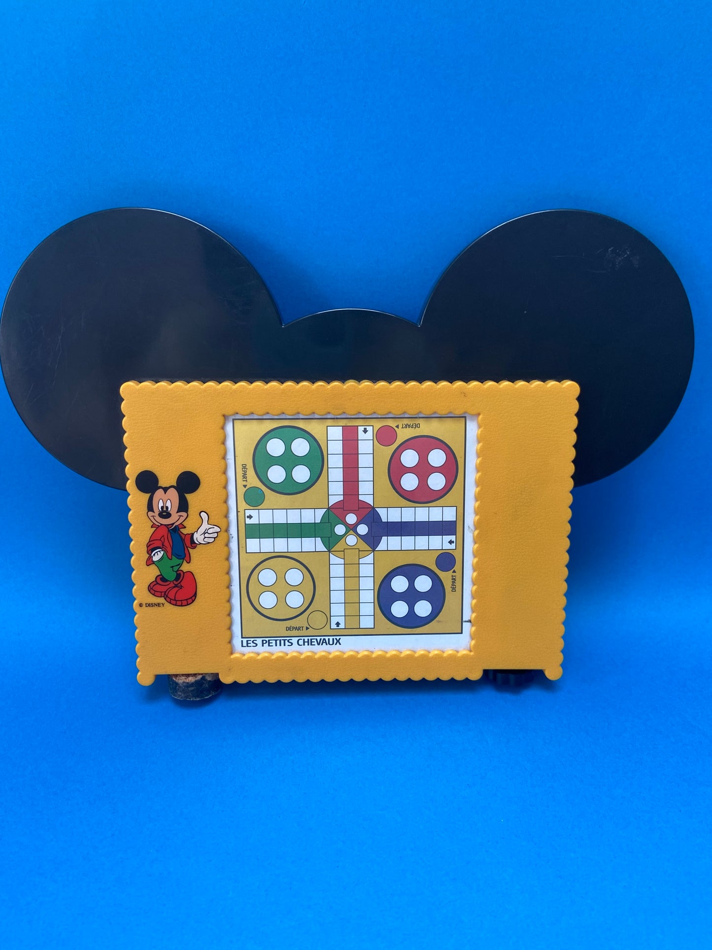 Mini mallette de jeux de voyage Mickey vintage