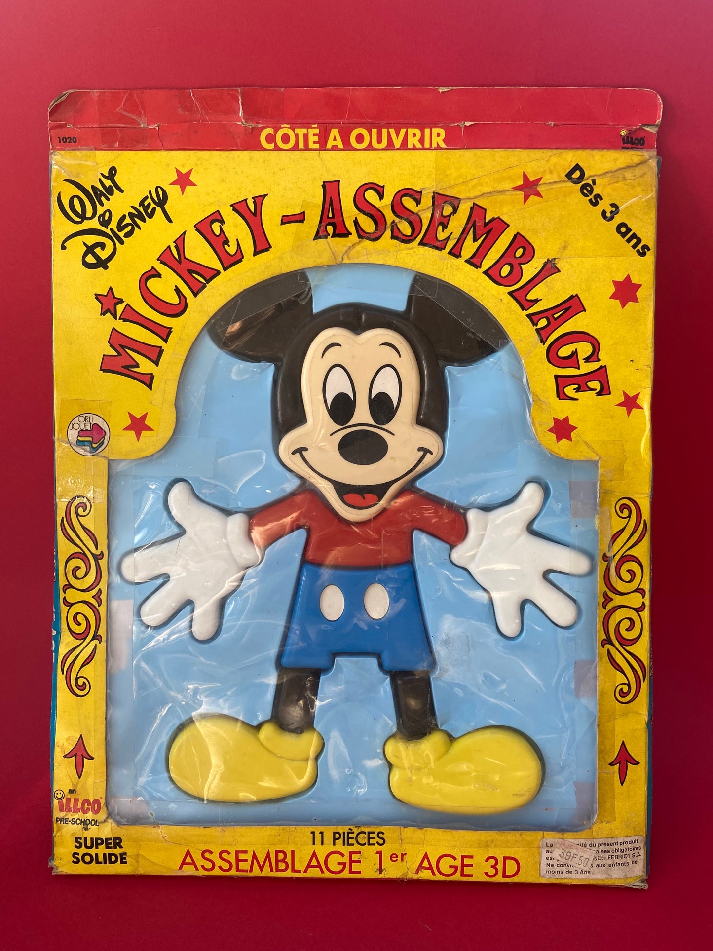 Jeu d’assemblage Mickey année 1984