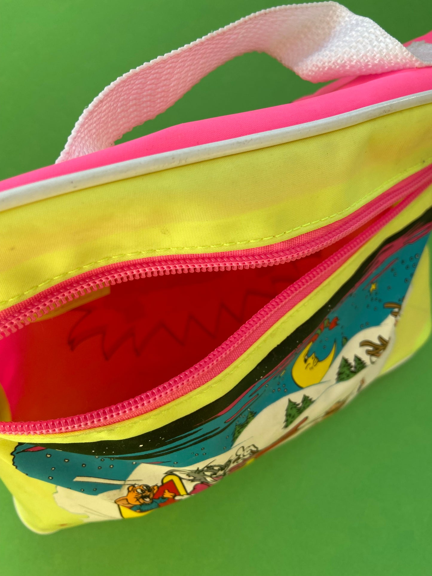 Trousse vintage fluo TOM&JERRY