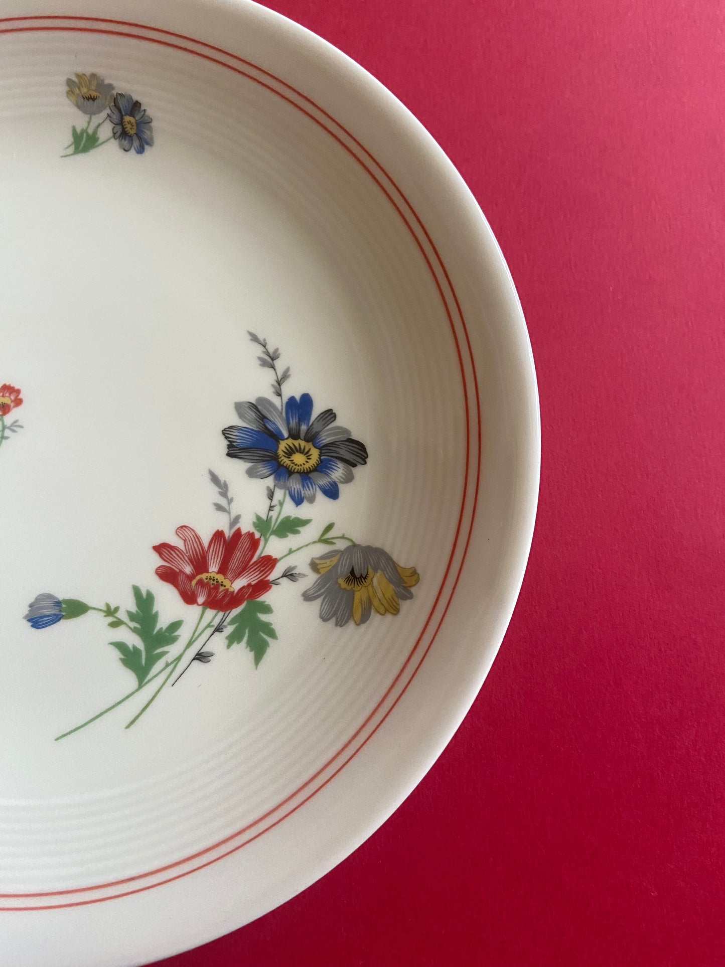 Petite assiette plate porcelaine Limoges par Charles Ahrenfeld