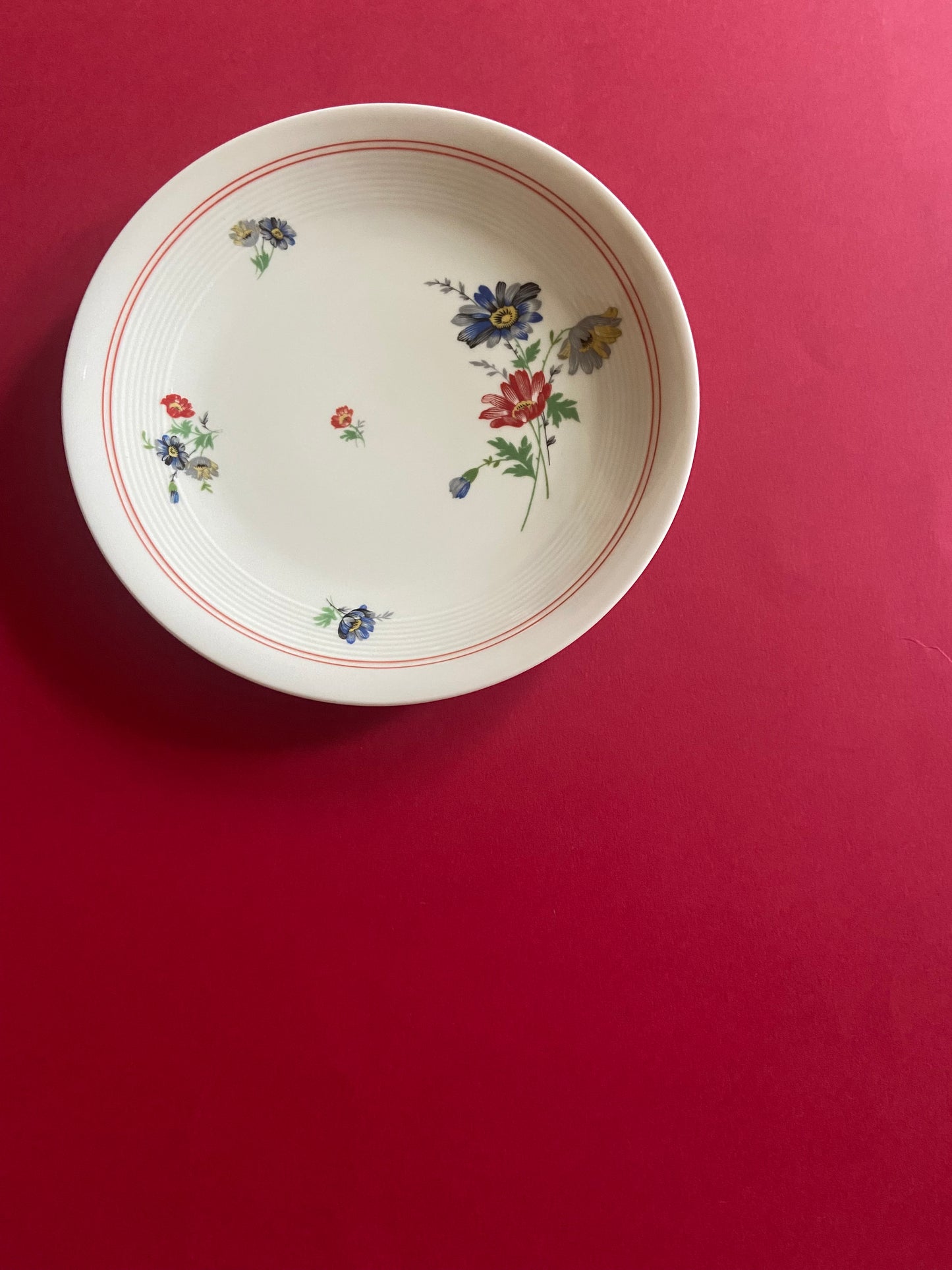 Petite assiette plate porcelaine Limoges par Charles Ahrenfeld