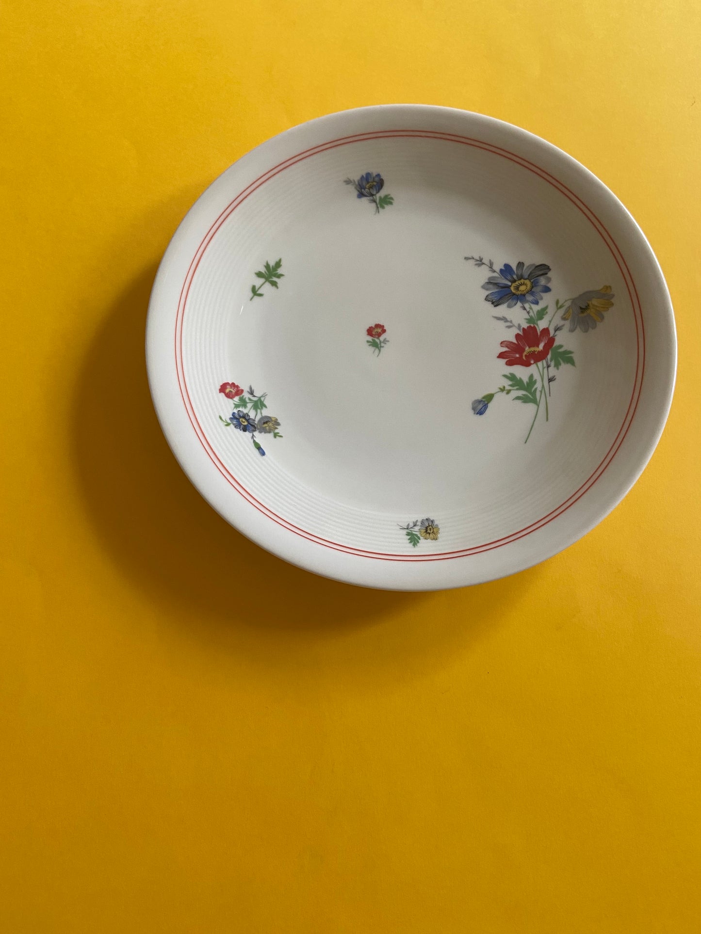 Assiette plate porcelaine Limoges par Charles Ahrenfeld