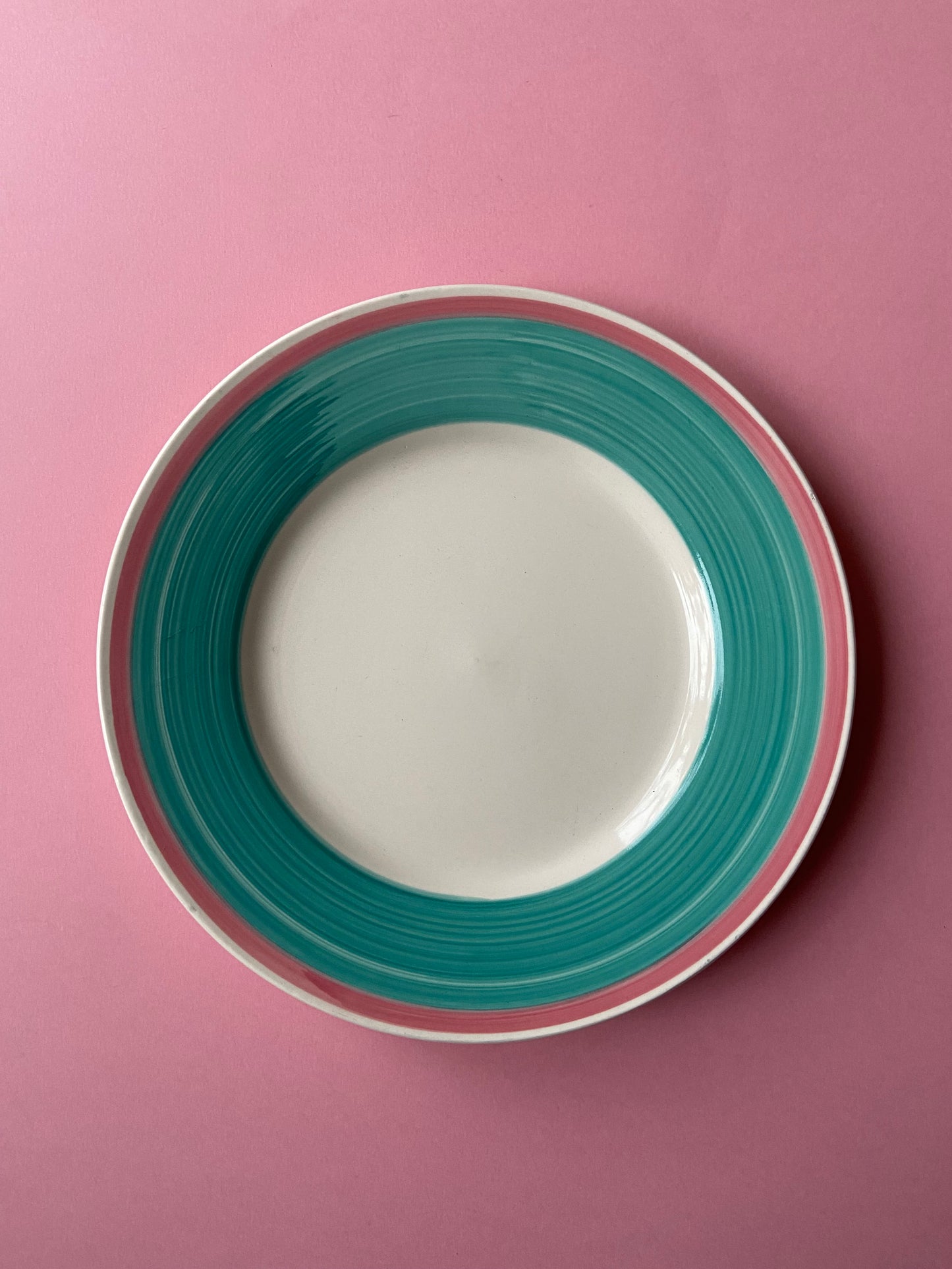 Assiette plate Holiday couleurs PASTEL