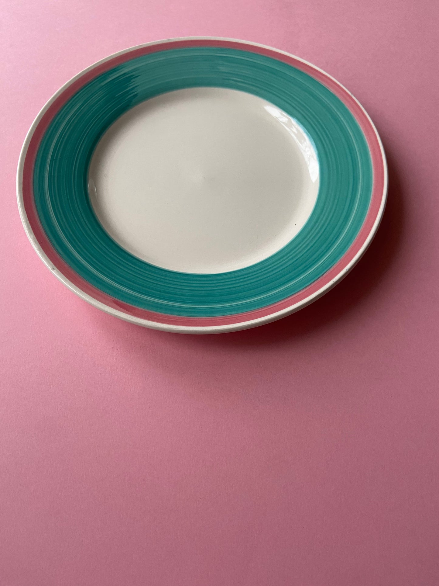 Assiette plate Holiday couleurs PASTEL